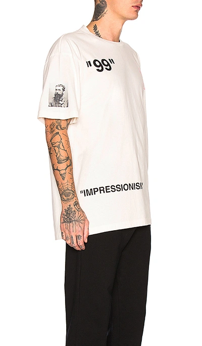 Off-White - 2019 Impressionism T-Shirt - Black - Size XS