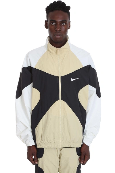 Shop Nike Re Issue Jkt Casual Jacket In White Tech/synthetic