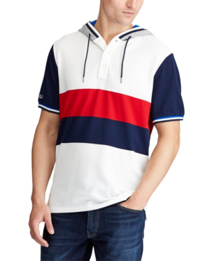 polo hooded shirt