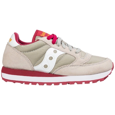 Shop Saucony Jazz O Sneakers In Grigio