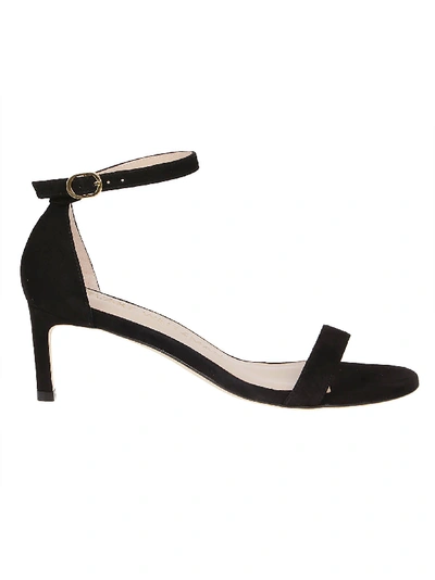 Shop Stuart Weitzman Sandal Nunakedstraight In Black