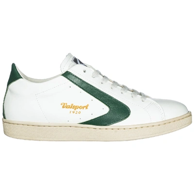 Shop Valsport 1920 Tournament Sneakers In Bianco Evergreen