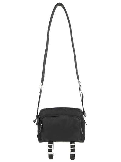 Shop Prada Bandoliera Shoulder Bag In Nero