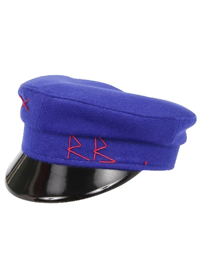 Shop Ruslan Baginskiy Hat Baker Boy In Blue