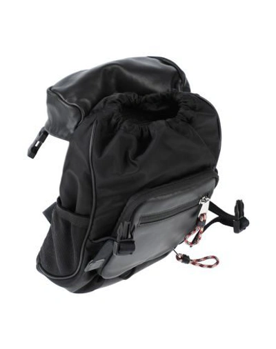 Shop Burberry Man Belt Bag Black Size - Calfskin, Polyamide, Acrylic