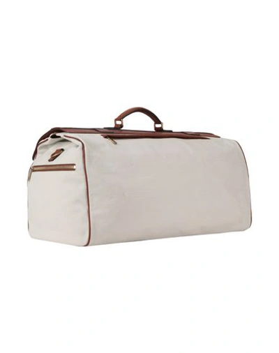 Shop Brunello Cucinelli Travel & Duffel Bag In White