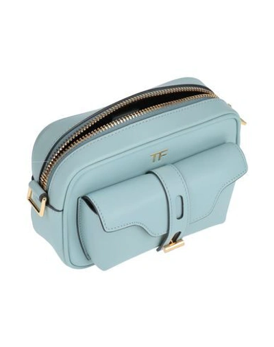 Shop Tom Ford Handbag In Sky Blue