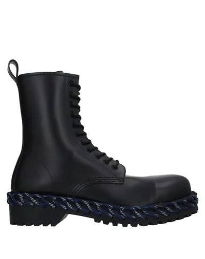 Shop Balenciaga Ankle Boots In Black