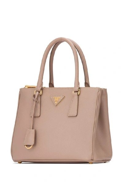 Shop Prada Galleria Tote Bag In Pink