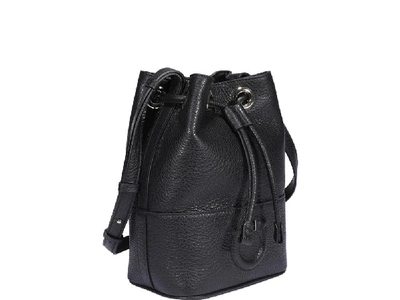 Shop Ferragamo Salvatore  Gancini Bucket Bag In Black