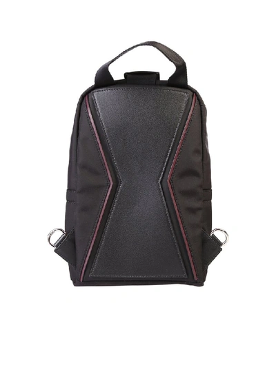 Shop Givenchy Logo Patch Backpack In Black