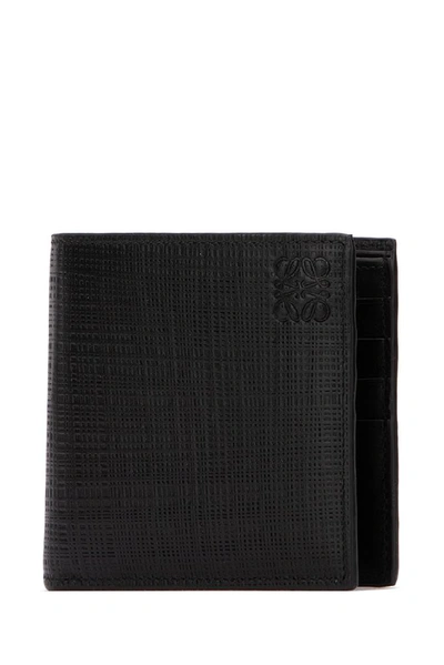 Shop Loewe Billfold Wallet In Black