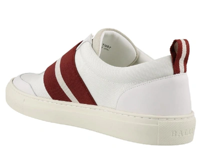 Shop Bally Hemon Sneakers In White