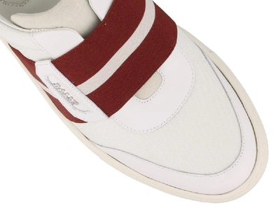 Shop Bally Hemon Sneakers In White