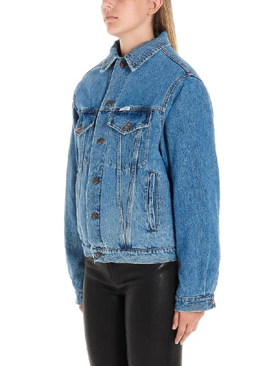 Shop Forte Dei Marmi Couture Reversible Denim Jacket In Multi