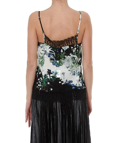 Shop Givenchy Lace Detail Camisole Top In Multi