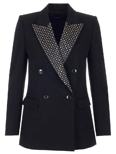 Shop Isabel Marant Paryam Blazer In Black