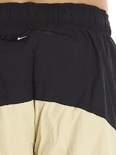 Shop Nike Panelled Logo Track Trousers In Multi