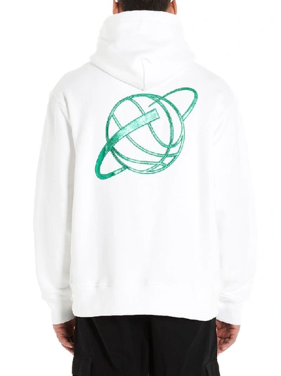 Shop Just Don Logo Basketball Hoodie In White