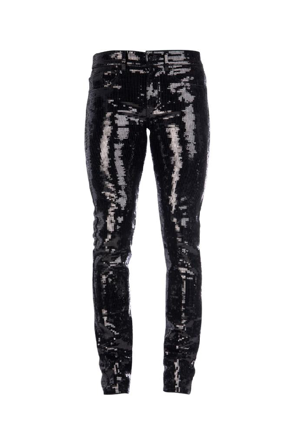 saint laurent sequin pants