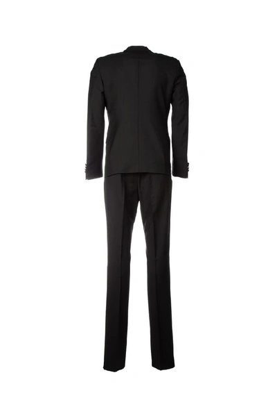 Shop Prada Tuxedo Suit In Black