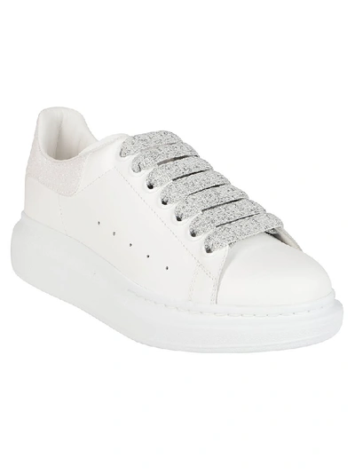 Shop Alexander Mcqueen Oversize Sneakers In White