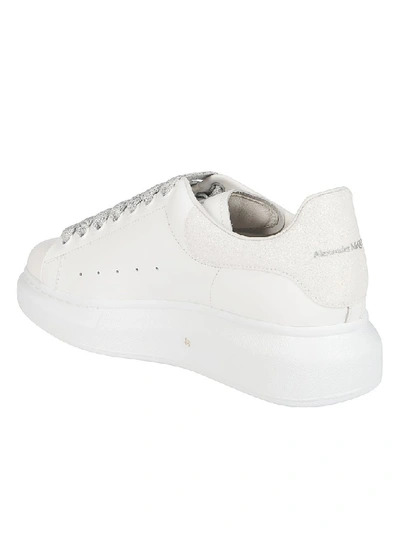 Shop Alexander Mcqueen Oversize Sneakers In White