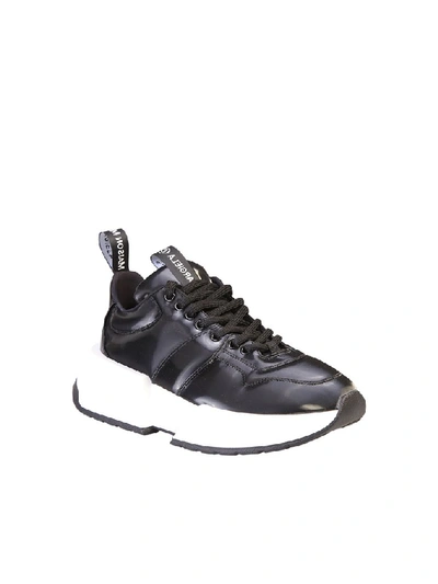 Shop Mm6 Maison Margiela Stitch Detail Panelled Sneakers In Multi