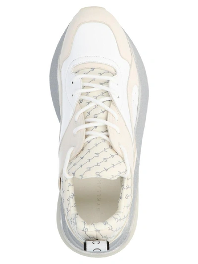 Shop Stella Mccartney Eclypse Glitter Sneakers In White