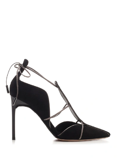 Max Mara Kunst Toe Covered Sandals In Black | ModeSens