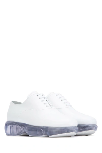 Shop Prada Transparent Sole Lace In White