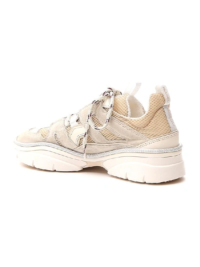 Shop Isabel Marant Kindsay Sneakers In White