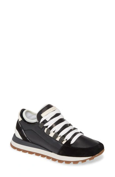 Shop Brunello Cucinelli Low Top Sneaker In Black