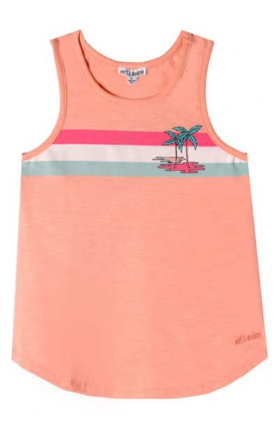 Shop Art & Eden Uri Tank Top In Peach