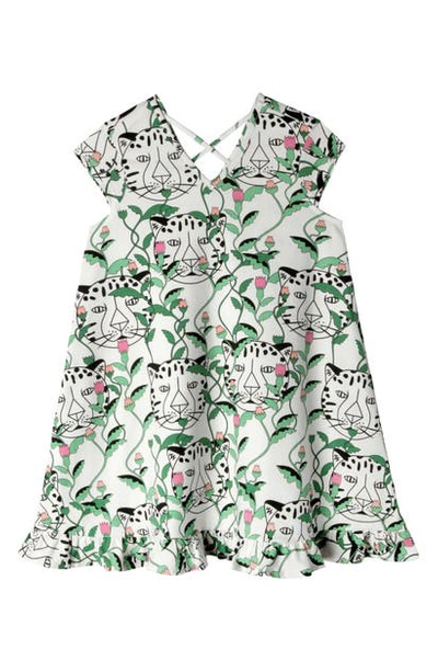 Shop Art & Eden X Animal Planet Vivian Dress In Floral Leopard