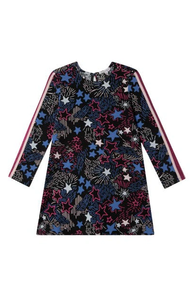 Shop Art & Eden Genna Star Shift Dress In Star Heart Kaleidoscope