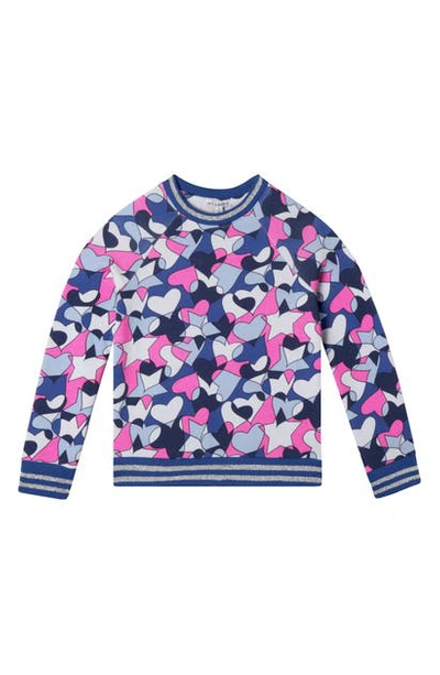 Shop Art & Eden Laine Sweatshirt In Star Heart Geo