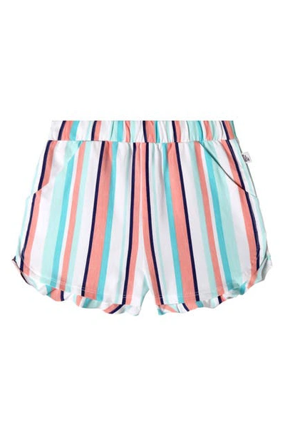 Shop Art & Eden Jayden Shorts In Varied Stripe