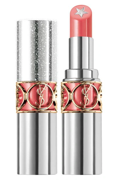 Shop Saint Laurent Rock'n'shine Lipstick In 3 Cheeky Pink