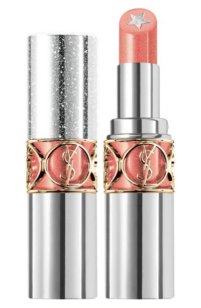 Shop Saint Laurent Rock'n'shine Lipstick In 15 Fiery Gold