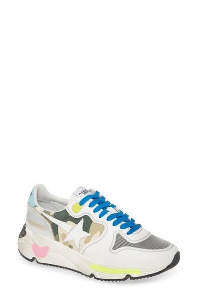 Shop Golden Goose Sole Sneaker In White