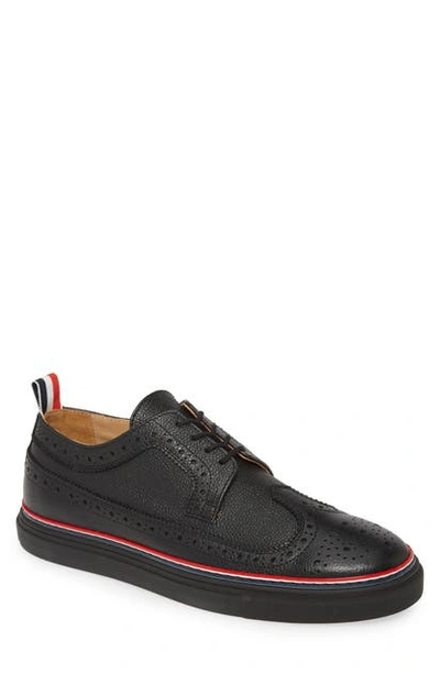 Shop Thom Browne Longwing Sneaker In Black