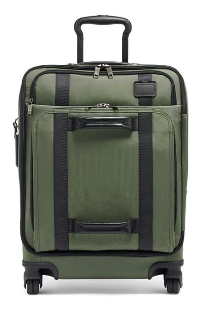 Shop Tumi 22-inch Front Lid Recycled Wheeled Dual Access Continental Carry-on Bag In Forest