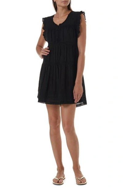 Shop Melissa Odabash Rebekah Cover-up Dress In Black
