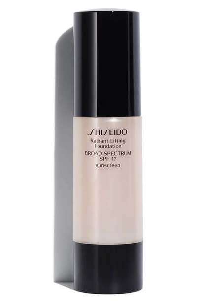 Shop Shiseido Radiant Lifting Foundation, 1 oz In O20 Natural Light Ochre
