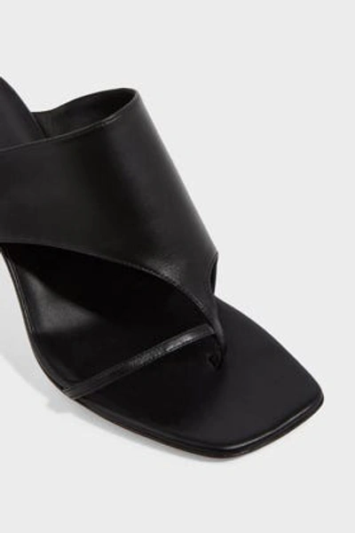 Shop Christopher Esber Binx Open-toe Leather Mules In Black