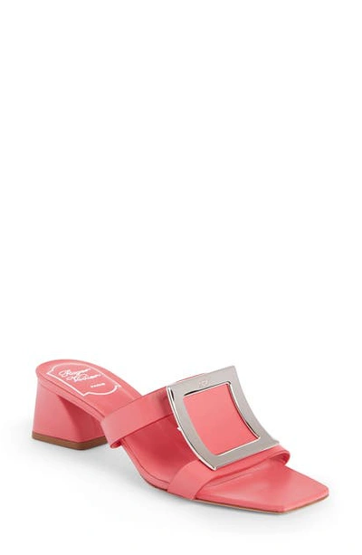 Shop Roger Vivier Bikiviv Slide Sandal In Paris Pink