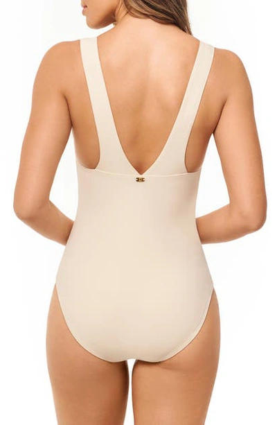 Shop Amoressa Romancing The Stone One-piece Swimsuit In Vbn