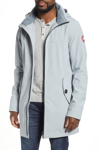 Shop Canada Goose Kent Slim Fit Windproof/water Resistant Jacket In Fog
