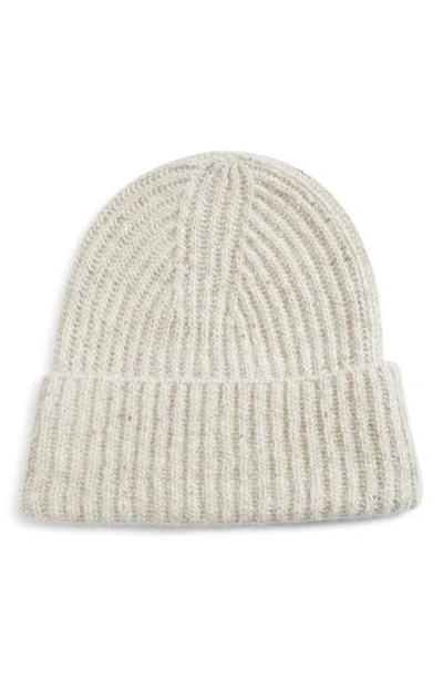 Shop Vince Ribbed Cashmere Beanie In 142bmk